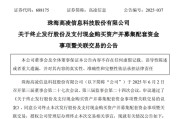 平邑688175，终止重大资产重组