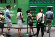 平邑在线经纪商Robinhood未能加入标普500指数 盘前下跌3%